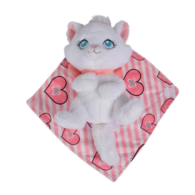 Disney Marie Le Chat Peluche Couverture Rose Blanc Coeur 1 Disney Marie Le Chat Peluche Couverture Rose Blanc Coeur