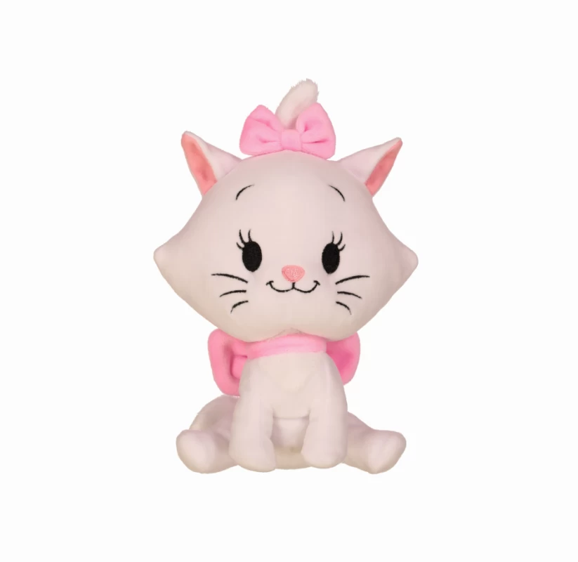 Disney Marie Le Chat Peluche Cutie Blanc Rose 25 Cm 1 Disney Marie Le Chat Peluche Cutie Blanc Rose 25 Cm