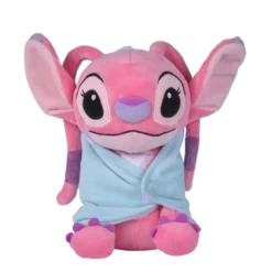 Disney Angel Peluche Dans Sa Couverture Rose 25 Cm -Magasin de jouets et accessoires angel20peluche20dans20sa20couverture20rose202520cm 2