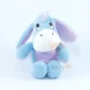 Disney Bourriquet Doudou Peluche Bleu Violet