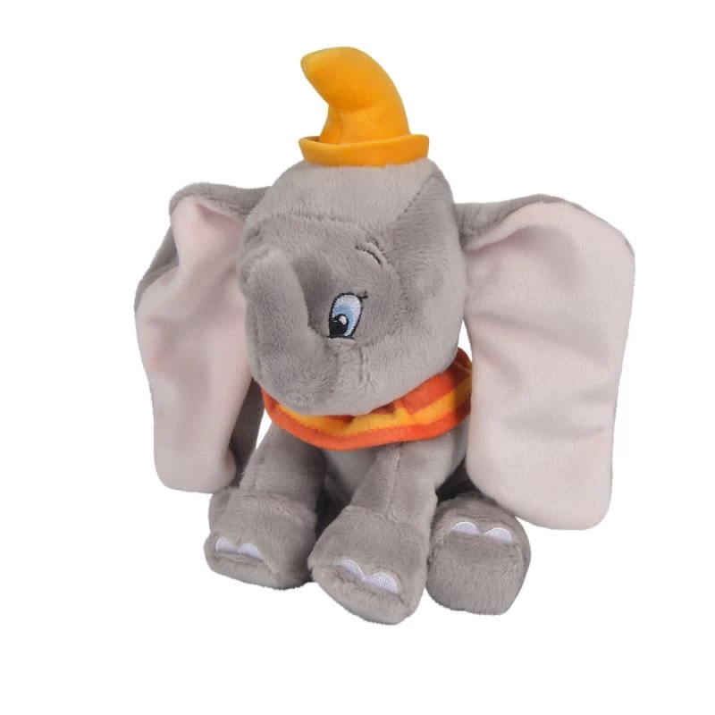 Disney Dumbo L'éléphant Peluche Gris Orange 18 Cm 1 Disney Dumbo L'éléphant Peluche Gris Orange 18 Cm