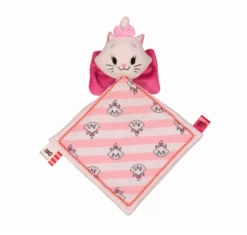 Disney Marie Le Chat Doudou Cutie Blanc Rose 20 Cm