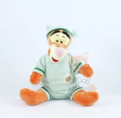 Disney Tigrou Peluche Pyjama Vert 30 Cm