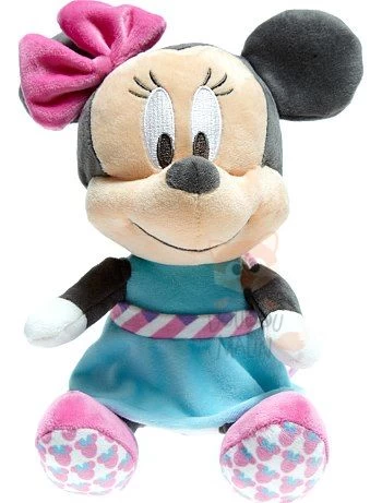 Disney Minnie La Souris Boîte à Musique Bleu Violet 25 Cm 1 Disney Minnie La Souris Boîte à Musique Bleu Violet 25 Cm