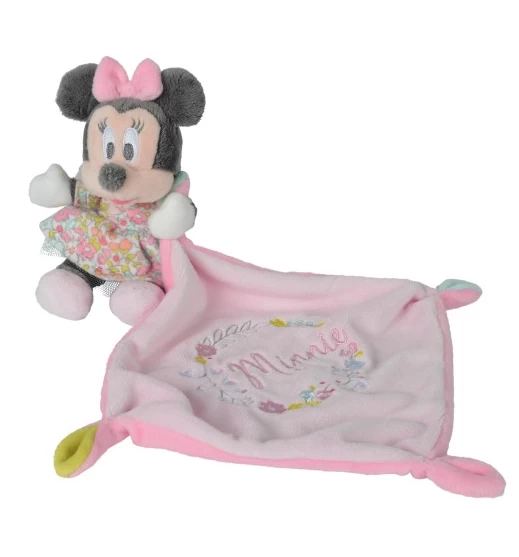 Disney Minnie La Souris Doudou Mouchoir Liberty Rose Fleur 1 Disney Minnie La Souris Doudou Mouchoir Liberty Rose Fleur