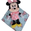 Disney Minnie La Souris Peluche Couverture Rose Bleu Noeud