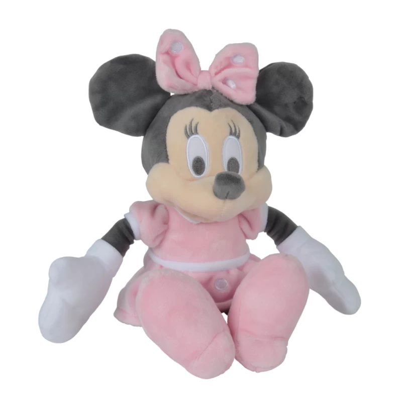 Disney Minnie La Souris Peluche Rose 25 Cm 1 Disney Minnie La Souris Peluche Rose 25 Cm