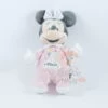 Disney Minnie La Souris Peluche Rose Blanc Mouton