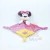 Disney Minnie La Souris Doudou Plat Rose Jaune Ours