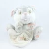 Disney Panpan Peluche Mouchoir Gris Blanc Oiseau Coccinelle