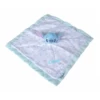 Disney - Stitch Doudou Plat Lange Blanc Bleu 40 Cm