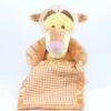 Disney Tigrou Peluche Mouchoir Orange Jaune Vichy