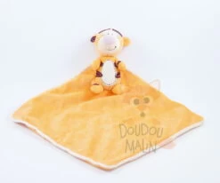 Disney Tigrou Doudou Plat Losange Orange