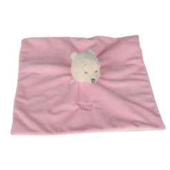 Disney Winnie L'ourson Doudou Plat Rose